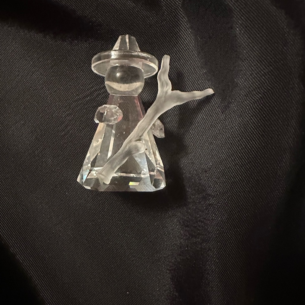 Swarovski Silver Crystal Nativity  Shepherd